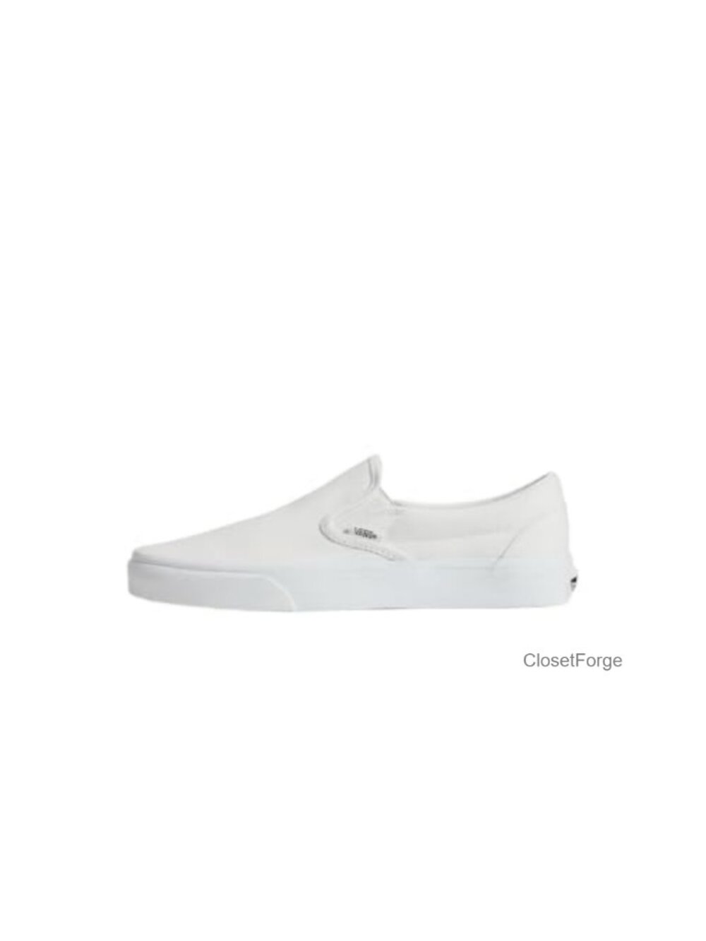 Classic Slip-On Sneakers with Canvas Upper and Padded Insole